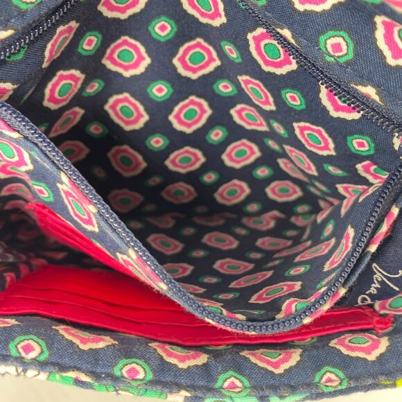 Vera Bradley Bag Mini Hipster Crossbody Petal Paisley Adjustable Strap Purse - Picture 8 of 12